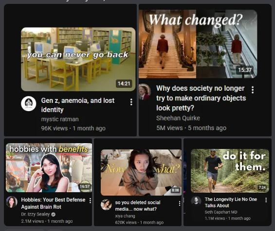 Shitty self-improvement videos